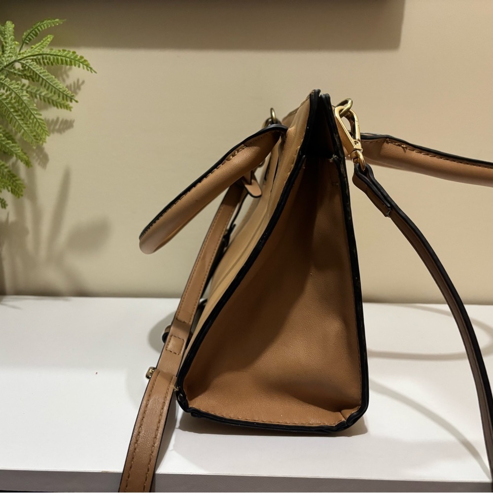 Simply Noelle Brown Satchel - Picture 2 of 7